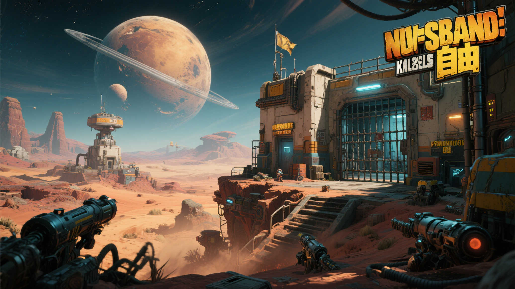 《无主之地4》全新揭秘：监狱星球凯洛斯高清实机画面曝光