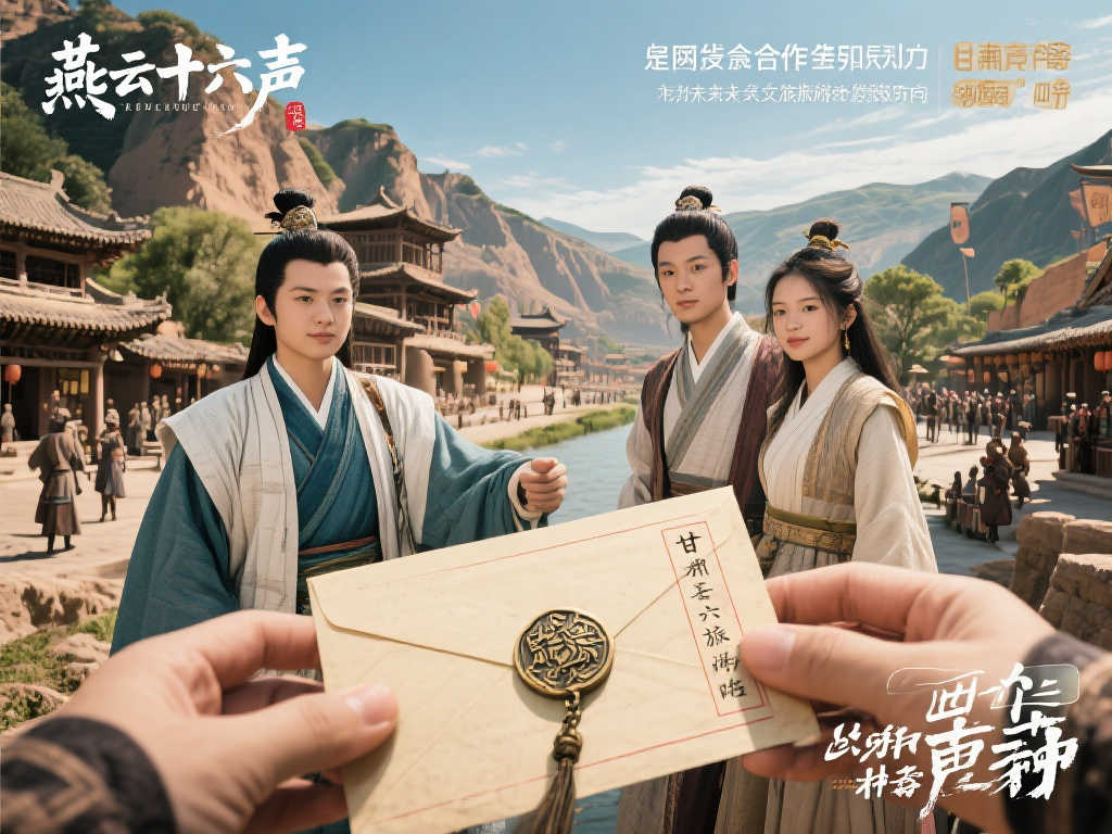 《燕云十六声》携手甘肃文旅:景区互动口号藏神秘信物之谜 《燕云十六声》携手甘肃文旅:景区互动口号藏神秘信物之谜